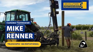 Mike Renner - Renner Contracting | Telescopic 180 Rotational Post Driver Testimonial