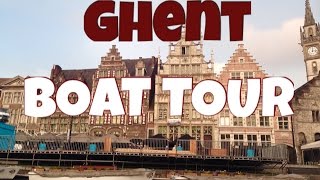GHENT, BELGIUM BOAT TOUR // STAD BOOTTOCHTJE IN GENT