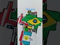 draw flag map of Guyana