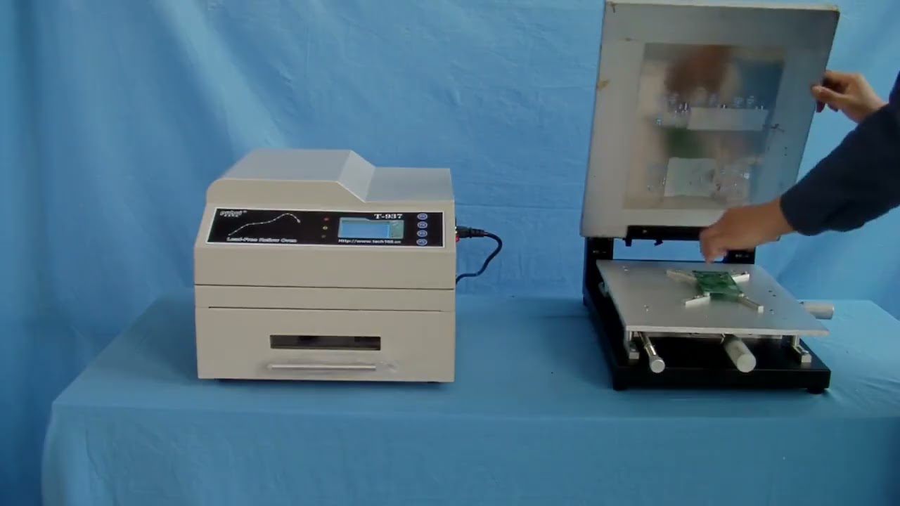 PUHUI T-937 desktop infrared reflow oven