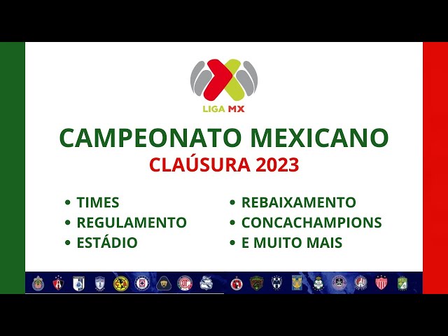Classificação do Campeonato Mexicano: tabela do Apertura