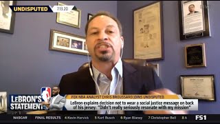 Chris Broussard explains why LeBron says &quot;Didn&#39;t really seriously resonate with my mission&quot;