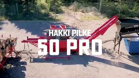 Hakki Pilke 50 Pro - Firewood Processor for heavy-duty operations