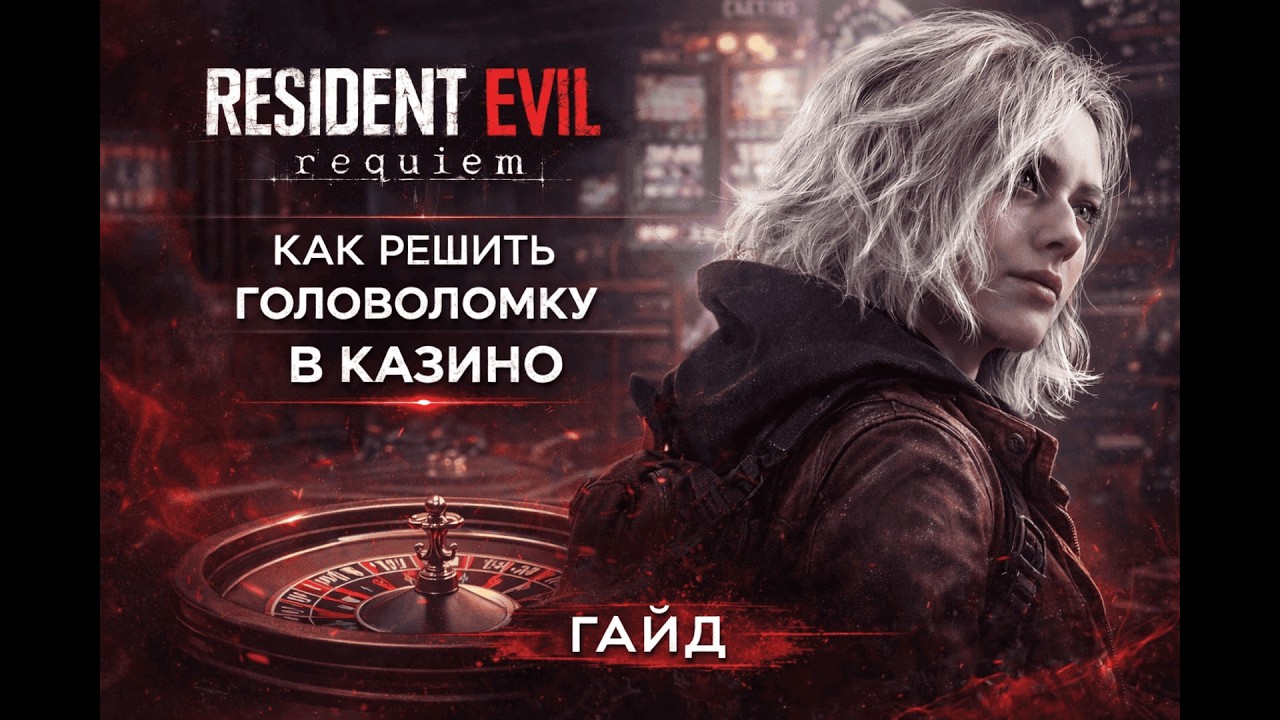 Как решить головоломку в казино в Resident Evil requiem [ГАЙД]