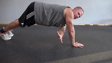 Push-Up With Reach Through