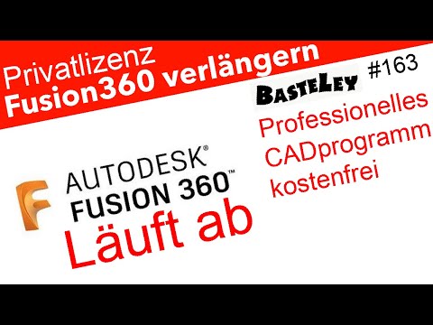 Fusion360 kostenfrei verlängern #163