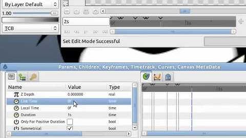 Synfig - Bouncing Ball Using Time Loop