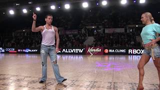 Armen Tsaturyan & Svetlana Gudyno show Jive DanceMasters 2014