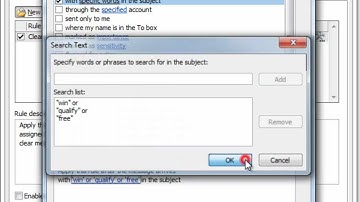 OmniTech Support How to Create a Filter/Rule in Outlook [HD] 720p
