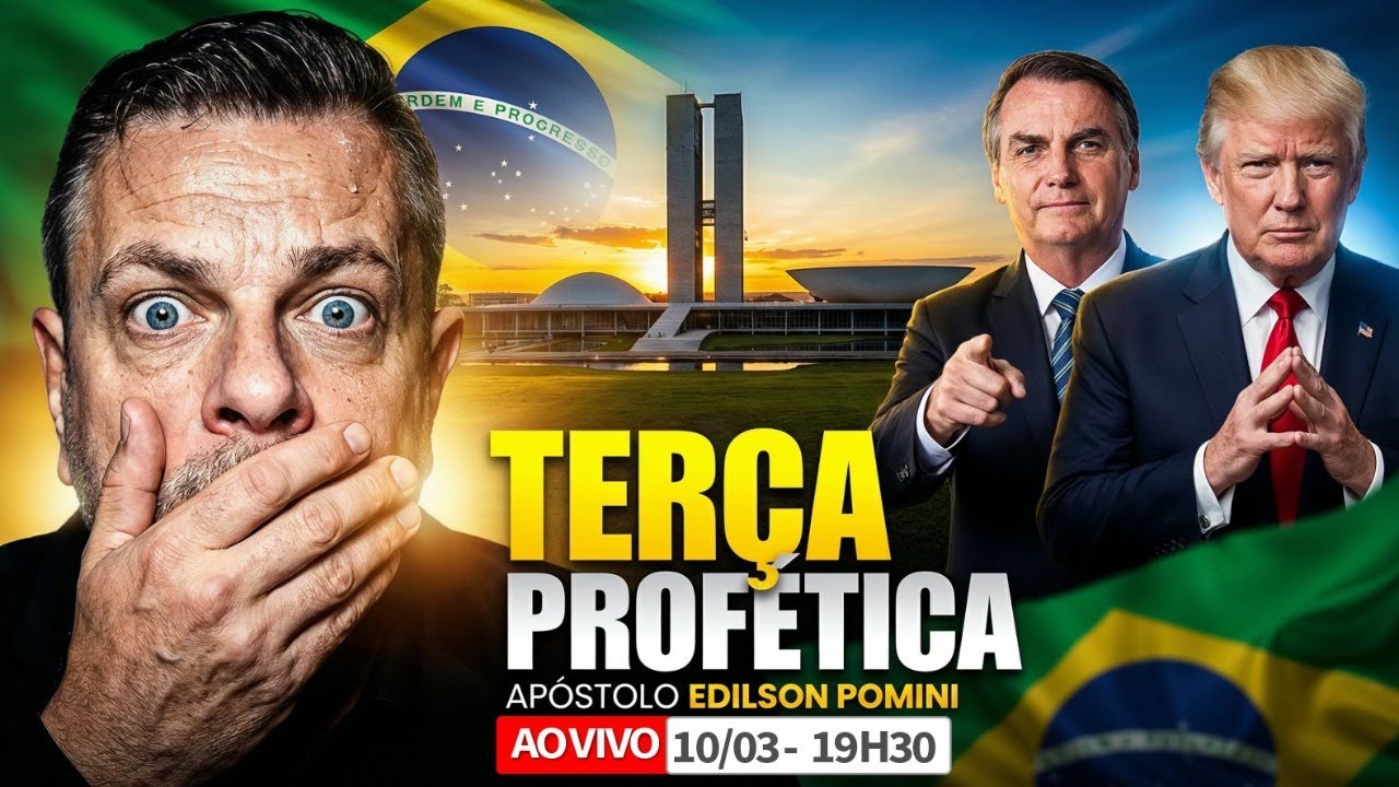 NOITE DE REVELAÇÕES PROFÉTICAS - DESDOBRAMENTOS DE DEUS | APÓSTOLO EDILSON POMINI