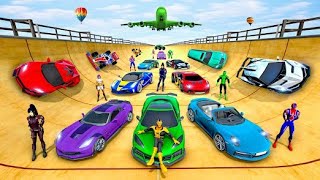Mega Ramp Stunt Car Racing Simulator - Muscle GT Car Mega Ramp Stunts screenshot 5