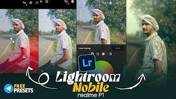 Lightroom Mobile Cinematic Photo Editing Tutorial Hindi