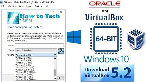 How to Enable 64 bit Option in Virtualization VirtualBox Windows 10
