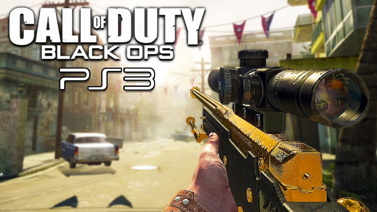 Испытание на невероятную чувствительность при снайперской стрельбе в Black Ops 1 на PS3