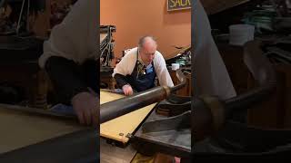 Printing a large electrotype for National Go Caroling Day December 20