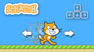 Como fazer a PERSONAGEM ANDAR no SCRATCH (em 2 minutos)