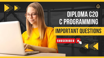 C Programming Important Questions | Diploma Important Questions for C Language | Programming in C