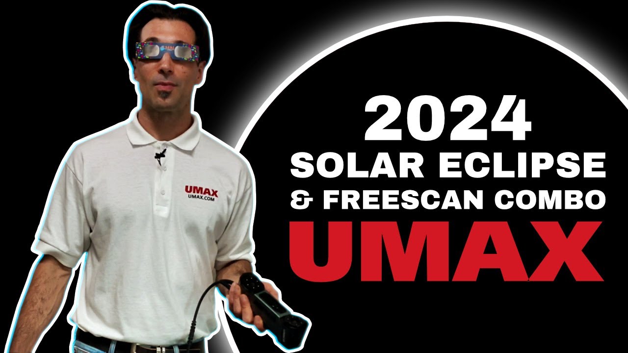 FreeScan Combo 3D Scanner and 2024 Total Solar Eclipse Special - YouTube
