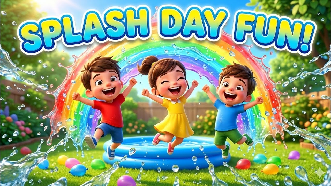 Splash Splash Water Song for Kids 💦 | Fun Summer Kids Song 2026 - YouTube