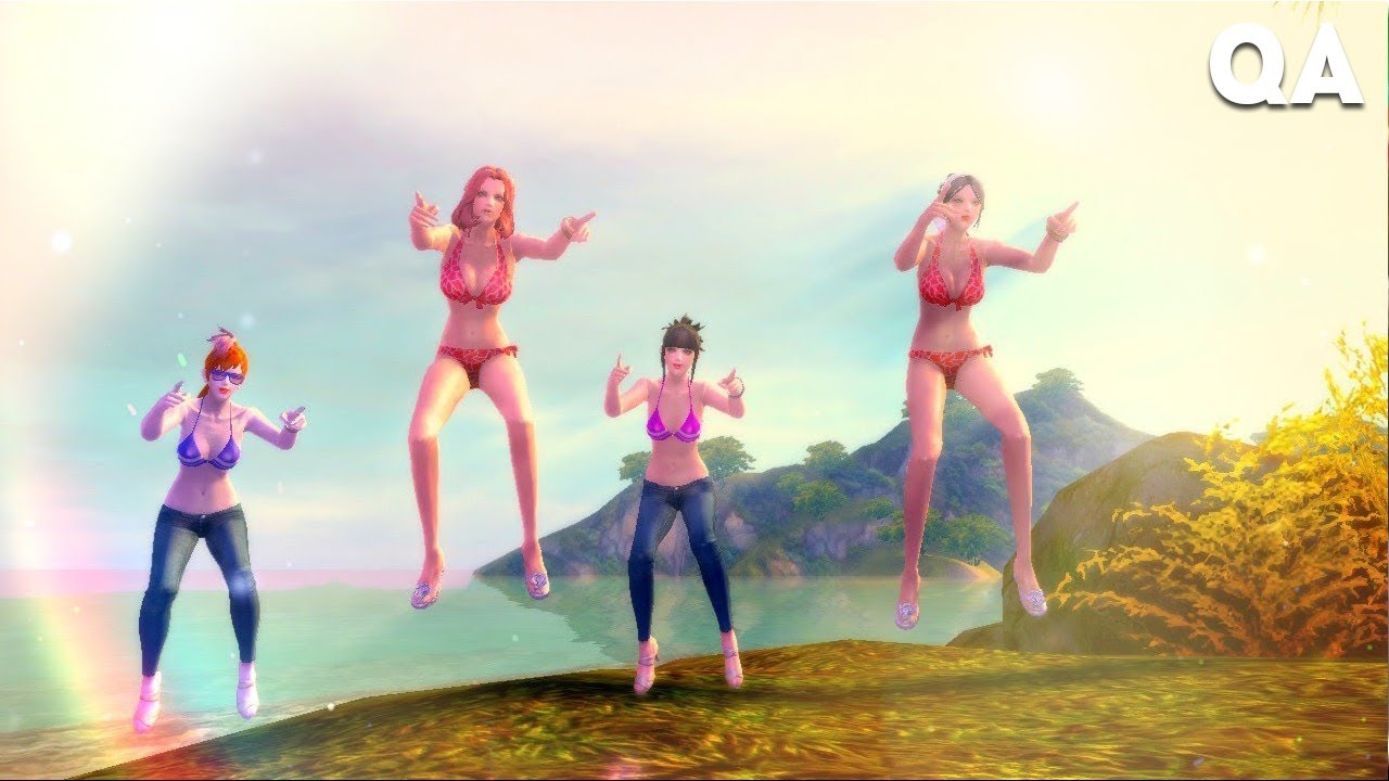 [AION DANCE 4.0 & 3.0] - Daeva & Beach party DANCE!.HD