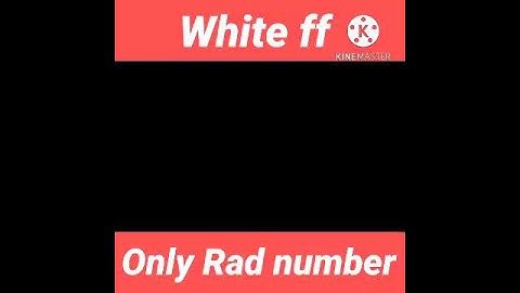 most top 2 Dangerous Mobile player in White ff #shorts video YouTube and Gameplay