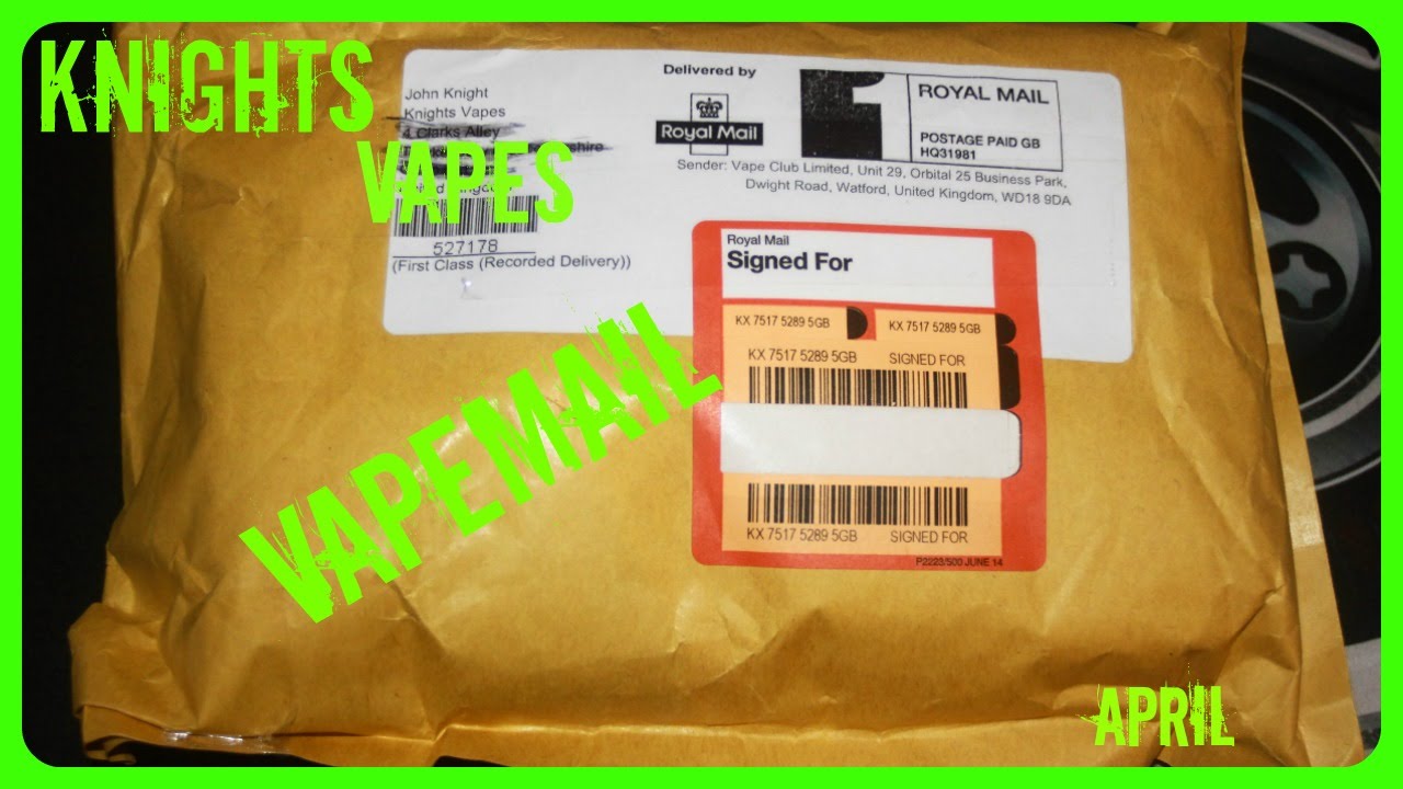 Vapemail E-juice to review