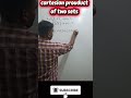 Cartesian Product Ka Sabse Easy Concept 🔥#maths #shorts  maths by Rajneesh sir