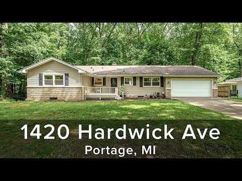 1420 Hardwick Ave, Portage, MI home video tour
