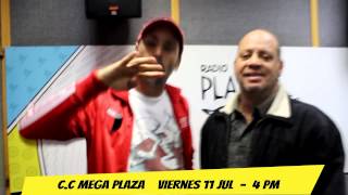 Damián, el Toyo y Mañana Maldita en el Mega Plaza