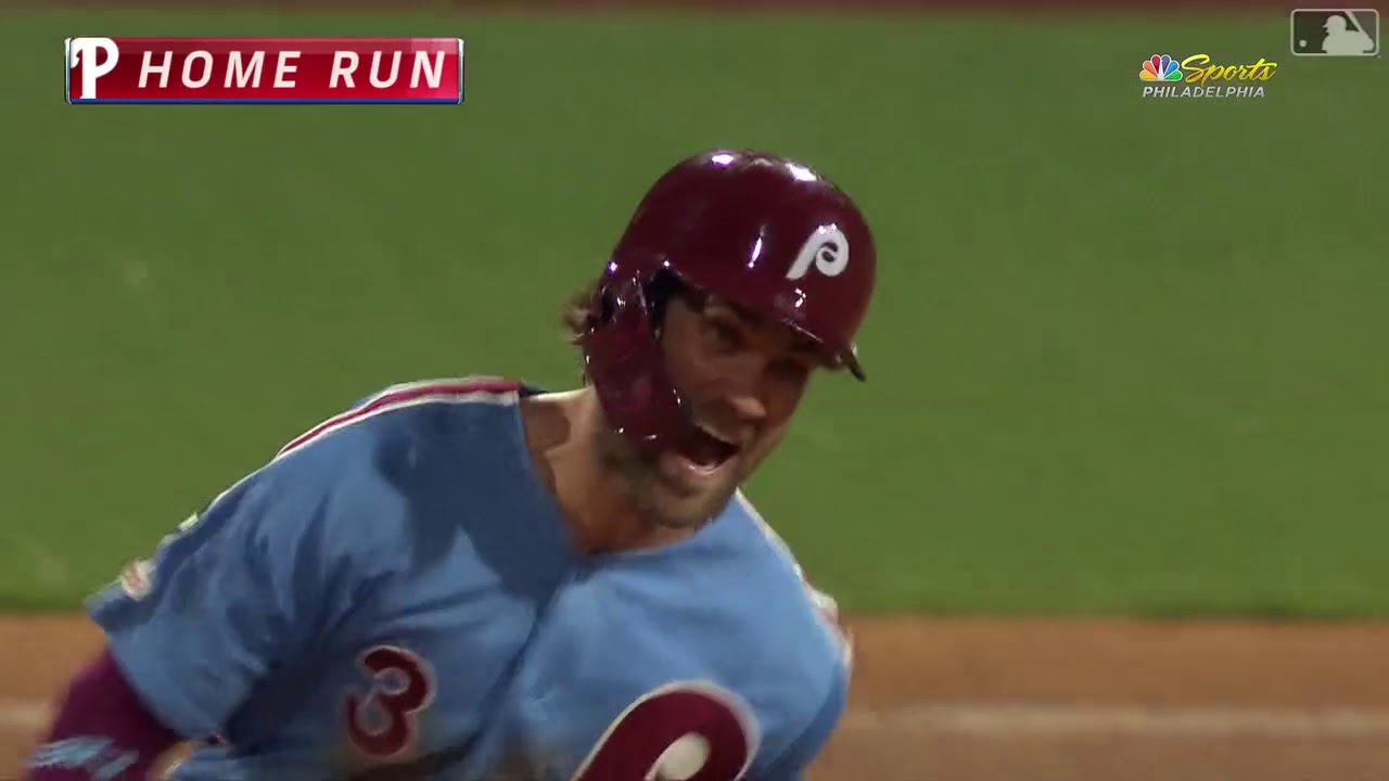 Bryce Harper grand slam walkoff vs the Cubs- Cubs vs. Phillies