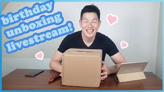 Kwon&#39;s Corner Birthday Unboxing Stream!