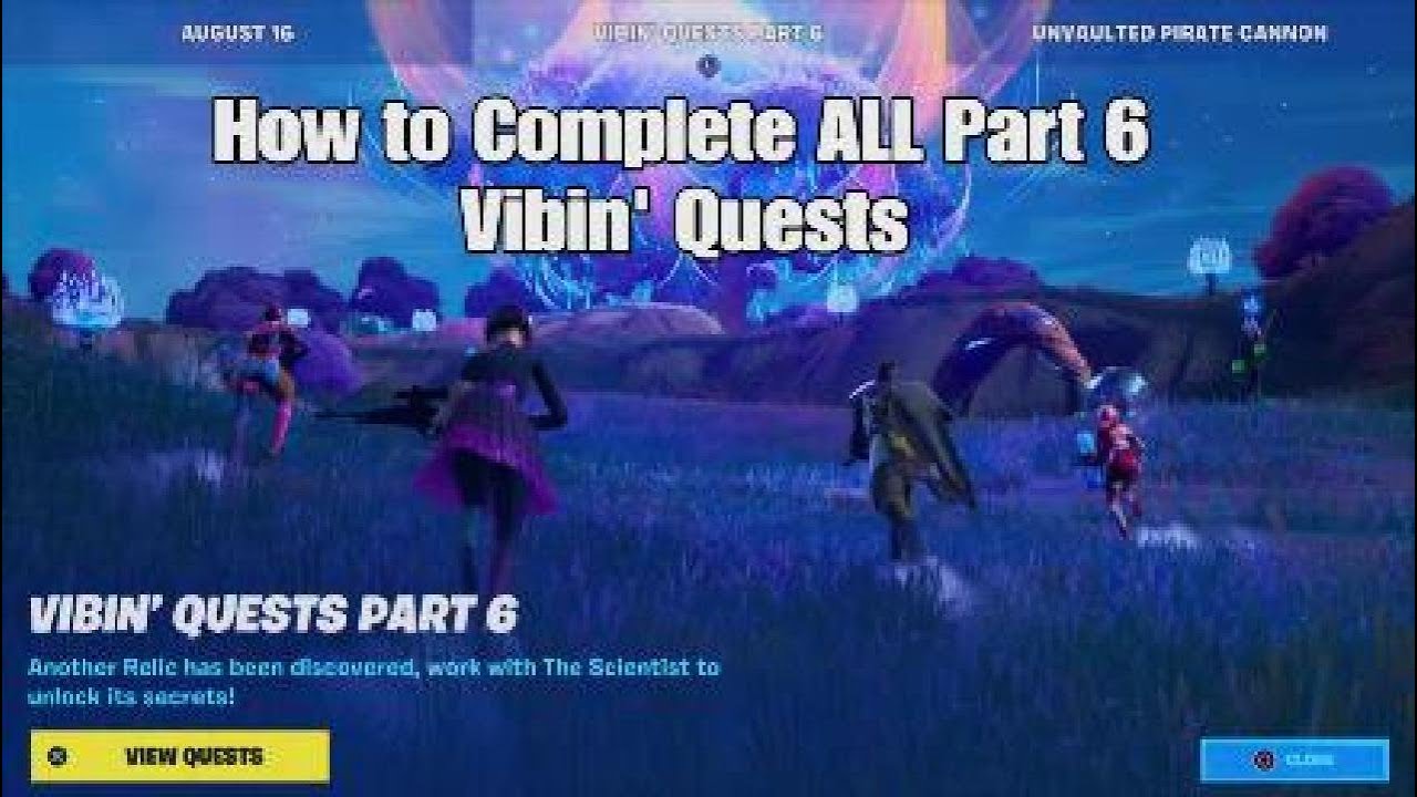 How to Complete ALL Fortnite Part 6 Vibin' Quests - Chapter 3 Season 3 - Challenge Guide & Tips