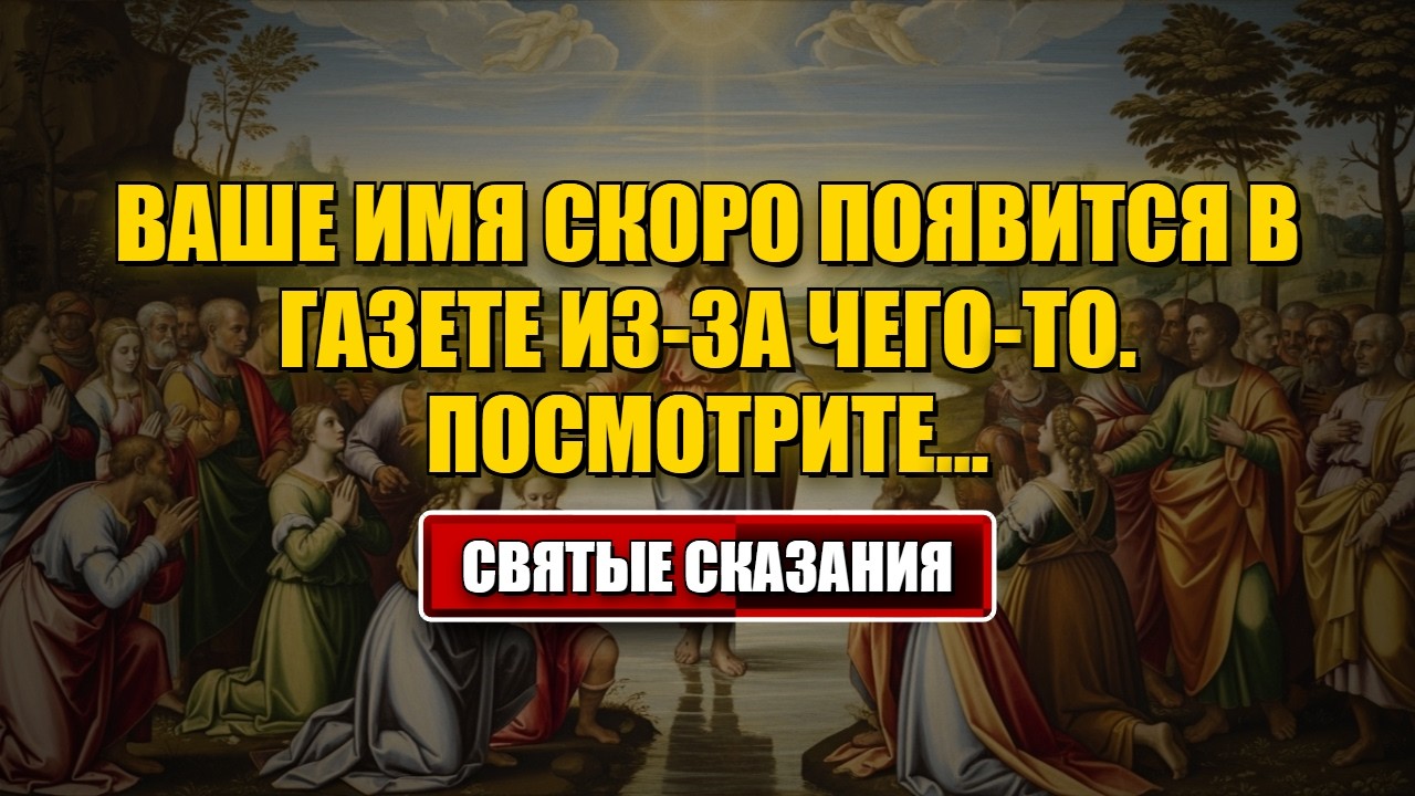 Сегодняшнее послание Бога Ваше имя скоро появится в газете из-за чего-то... #Бог #Послание Бога