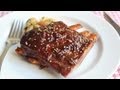 Root Beer Ribs Recipe - Spicy Lamb Ribs Glazed with Root Beer and Sesame