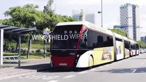 DOGA Windshield Wiper System for Bus and Coach