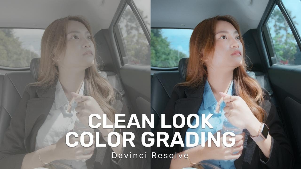 Davinci Resolve Clean Look Color Grading Tutorial | FREE FOOTAGE - YouTube