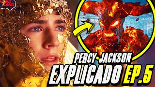 PERCY JACKSON EP. 5 EXPLICADO (FINAL + ANALISE + DETALHES) ARES, HEFESTO, TRAIÇÃO E CRONOS