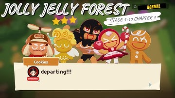 Cookie Run: Tower of Adventures | Jolly Jelly Forest Stage 1-10