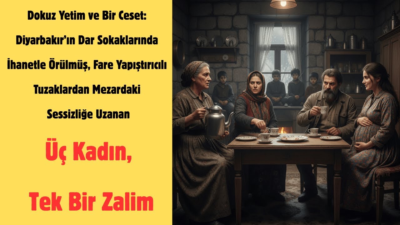 Diyarbakır’da İki Kuma ve Bir Cinayet Fare Yapıştırıcılı İntikamdan Siyanürlü Son Akşam Yemeğine!!