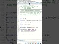 Array Intersection Program in #java #education #learning #viral #short #shortvideo #viralvideo