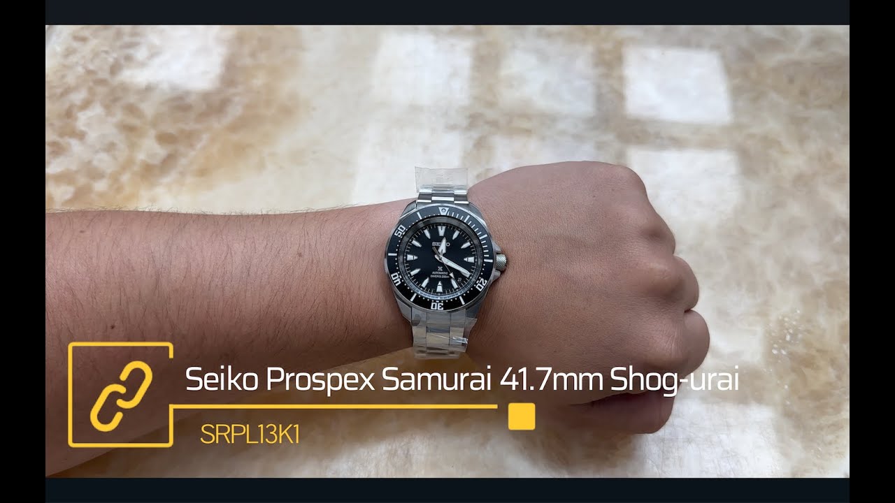 Seiko Prospex Samurai 41 7mm Shog urai SRPL13K1