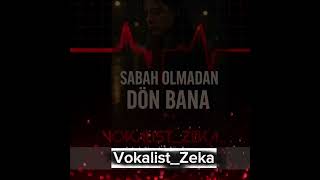 Vokalist_Zeka - Sabah Olmadan Dön Bana Resimi