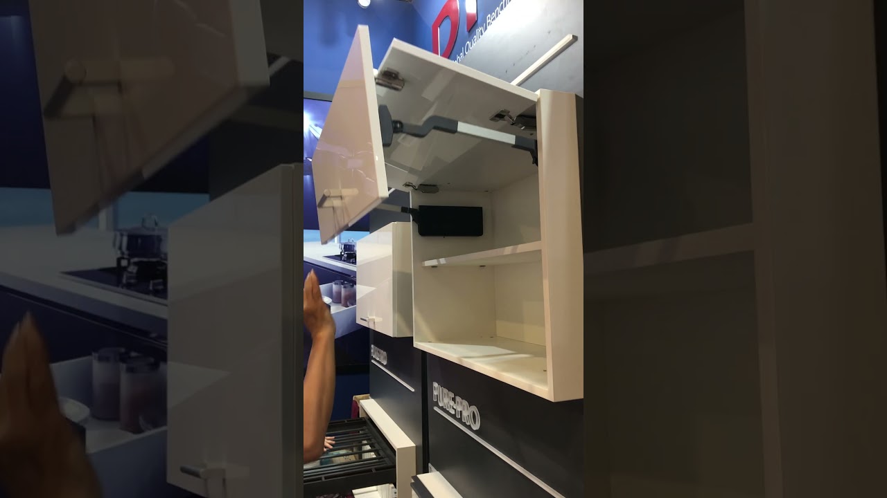 Bộ tay nâng 2 cánh tủ bếp trên DTC (S31)