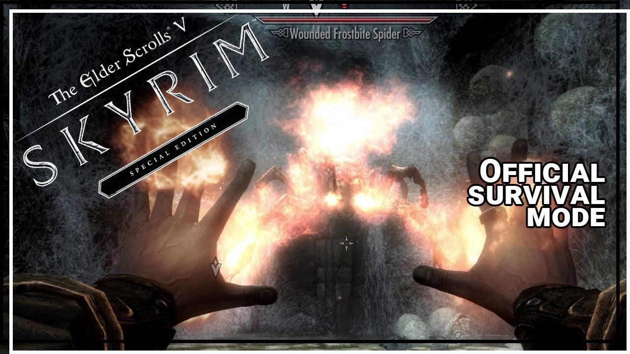 Skyrim survival mode changes map