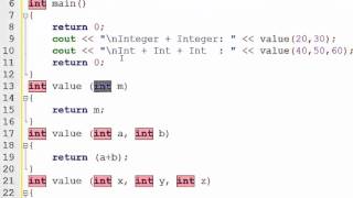 127. Function Overloading in terms of number of arguments in C++ (Hindi)