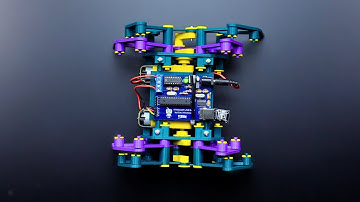Build a walking robot: Theo Jansen style 3D printed octopod