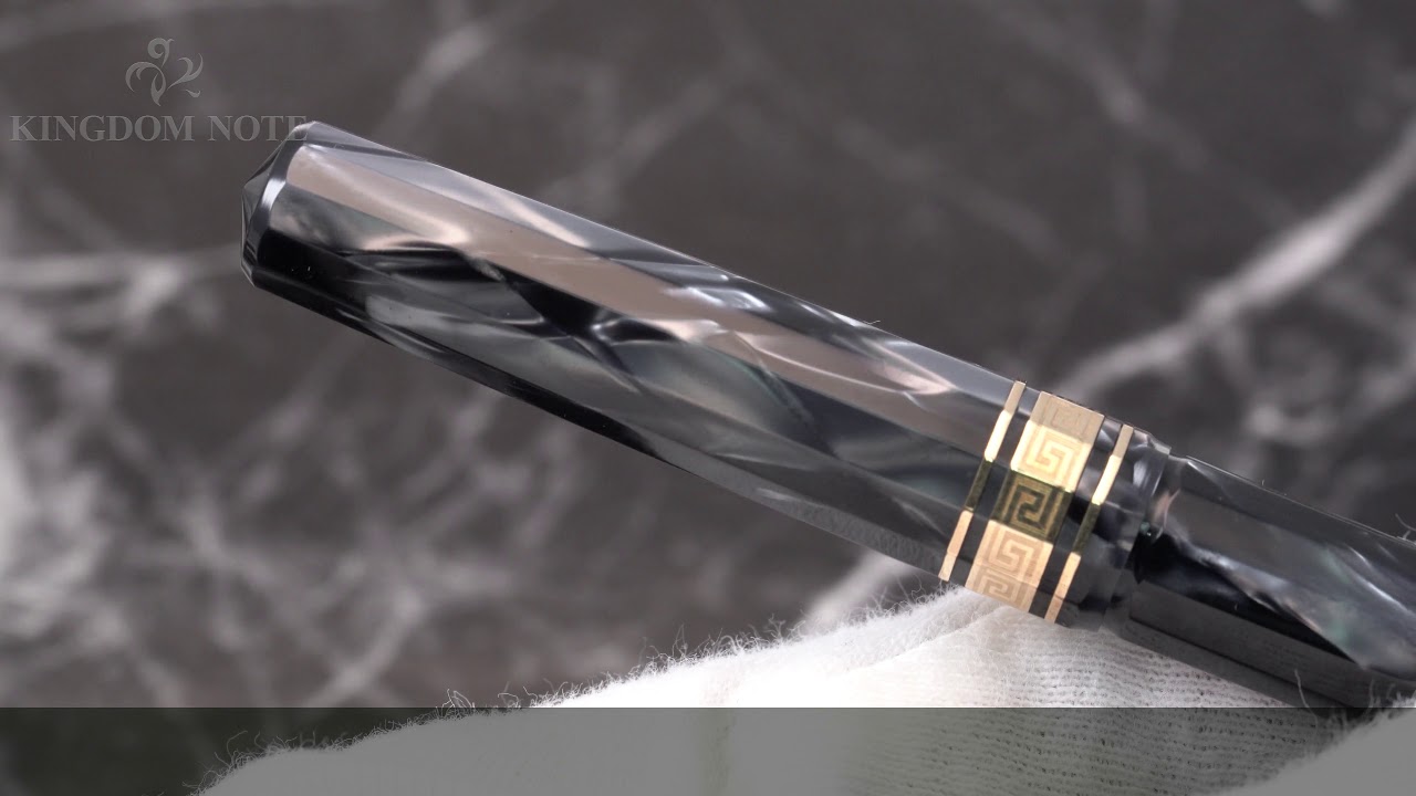 オマス 万年筆 ダーマ グレーマーブル OMAS オマス 万年筆 ダーマコレクション グレーパール F オマス 万年筆