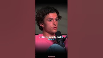 Tom Holland vertelt openhartig over alcoholverslaving #shorts