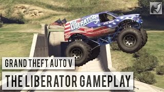 THE LIBERATOR - GTA V Monster Truck Gameplay (Independence Day DLC)
