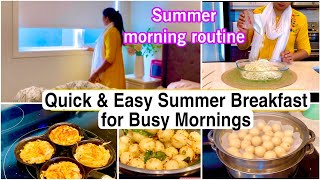 Summer Morning Routine in Canada/ Easy Summer Spcl breakfast